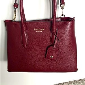 NWOT kate spade eva small-top zip satchel handbag